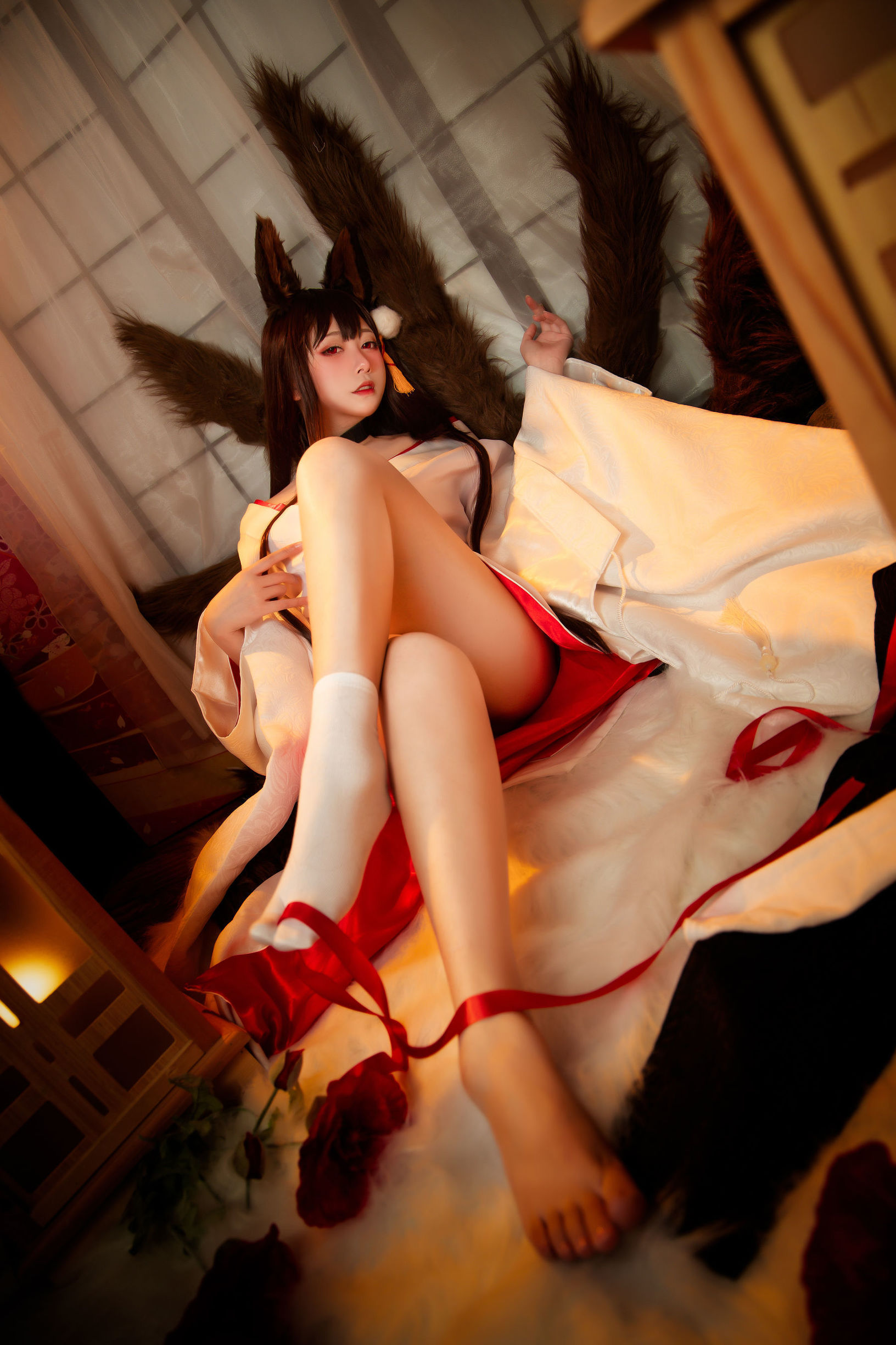 [网红COSER]高颜值coser念念_D赤城白无垢插图9